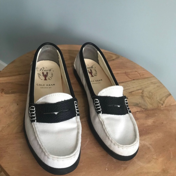 Cole Haan Women's Penny Pincher Canvas loafer - Picture 1 of 6